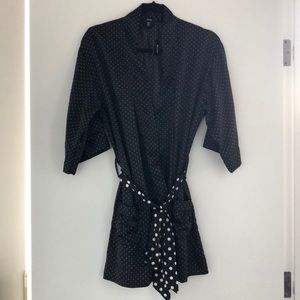Jacob polka dot robe size M